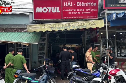 Công an đột kích các lò 'độ', 'chế' xe mô tô trái phép