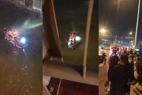 Trắng đêm tìm người mẹ ôm con nhỏ nhảy cầu Vĩnh Tuy tự tử