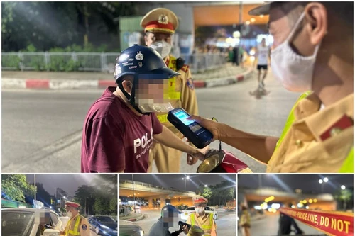 Chỉ nửa tháng, Đội CSGT đường bộ số 9 đã xử lý 143 ‘thần cồn’