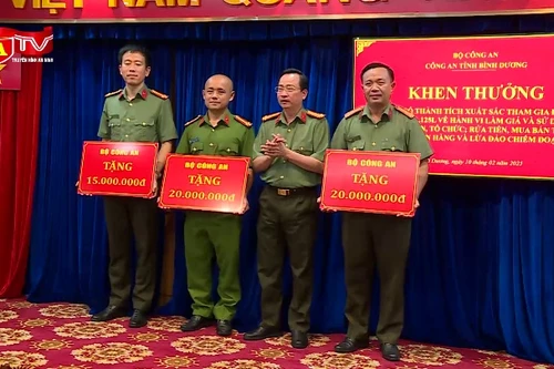 Triệt xóa thành công chuyên án làm giả, mua bán tài khoản ngân hàng để lừa đảo 