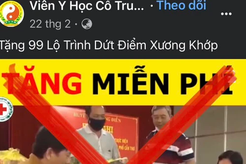 Mạo danh Hội Chữ thập đỏ lừa đảo