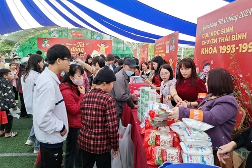 Ấm áp phiên chợ Tết 0 đồng