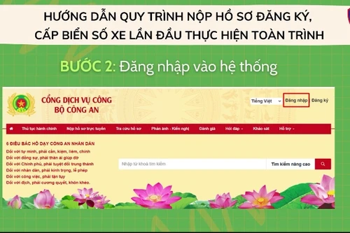 Video hướng dẫn đăng ký xe lần đầu bằng dịch vụ công trực tuyến toàn trình