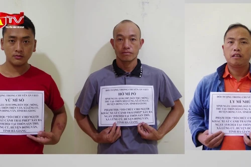 Khởi tố 3 đối tượng tổ chức cho người khác trốn đi nước ngoài