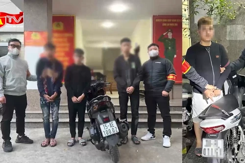 Bắt giữ nhóm thanh thiếu niên manh động đạp đổ xe tuần tra của lực lượng 141 
