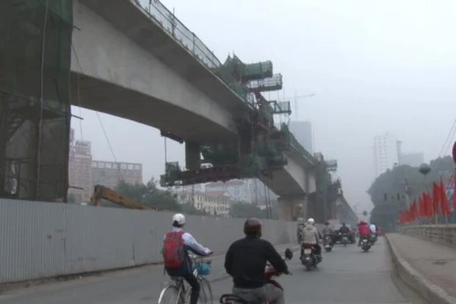 Dự án đường sắt Cát Linh - Hà Đông liên tiếp vi phạm