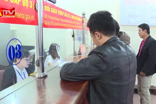 Hà Nội áp dụng Dịch vụ Công trực tuyến toàn trình trong cấp, đổi giấy phép lái xe 