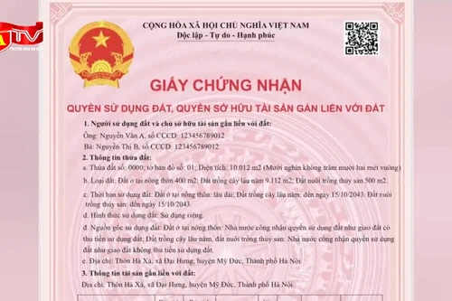 Quản lý sổ đỏ, sổ hồng bằng mã QR 