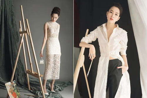 Hoa hậu Đặng Thu Thảo cuốn hút với phong cách gợi cảm