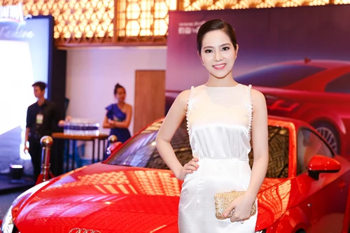 Nữ hoàng Du lịch Dương Kim Ánh nổi bật bên siêu xe