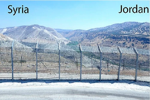 Mỹ tăng cường an ninh biên giới Jordan- Syria bằng hàng rào điện tử	