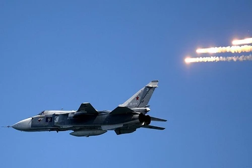 Nga tiến hành 64 phi vụ phá huỷ 63 mục tiêu của IS tại Syria