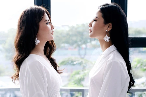 Lộ diện cô em gái xinh đẹp của Hoa hậu Trần Thị Quỳnh