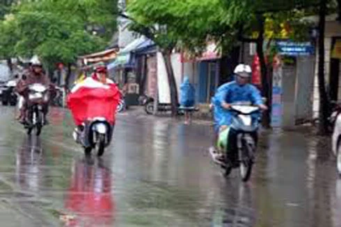 Hà Nội có mưa, nhiệt độ giảm mạnh