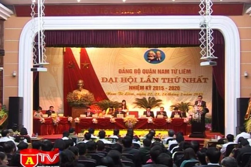 Đại hội Đảng bộ lần thứ I quận Nam Từ Liêm, Hà Nội