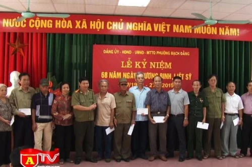 CATP.Hà Nội tổ chức nhiều hoạt động thăm, tặng quà, thương binh, gia đình liệt sỹ