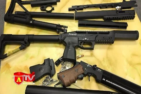 Số súng bị phát hiện tại sân bay có tính sát thương cao