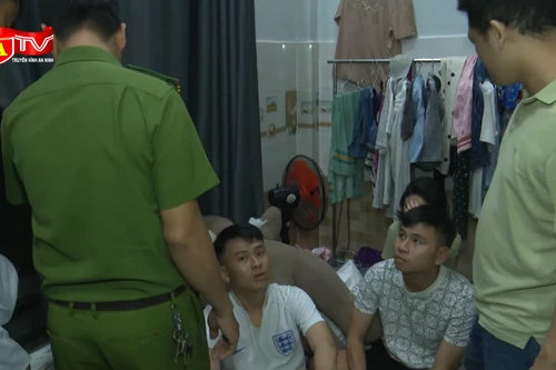 Thuê nhà trọ để tổ chức sử dụng "khí cười" và ma túy