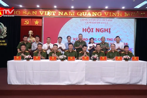 Tăng cường phối hợp đảm bảo an ninh, trật tự giữa các phường tại quận Cầu Giấy