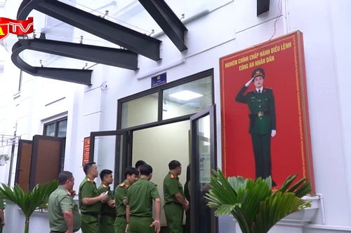 Trao đổi kinh nghiệm xây dựng Công an phường điển hình kiểu mẫu