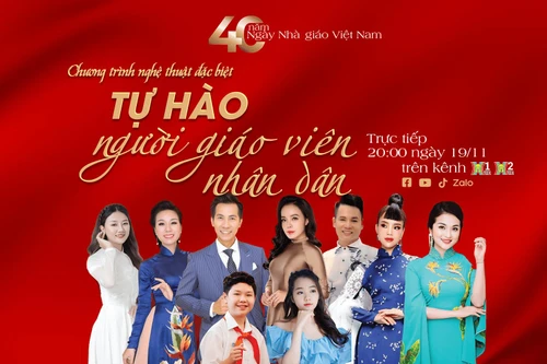 Chương trình nghệ thuật đặc biệt "Tự hào người giáo viên nhân dân"