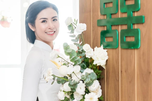 Sát ngày cưới, Ngọc Hân tiết lộ giảm 3kg, không mặc váy cưới trong ngày trọng đại