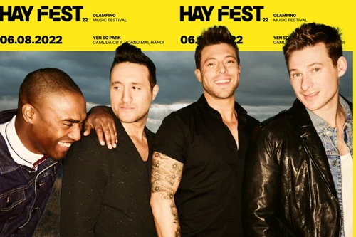 Ban nhạc huyền thoại quốc tế Blue lần đầu tiên đến Hà Nội