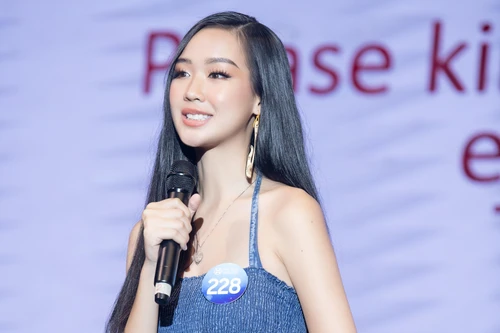 Người đẹp đầu tiên lọt vào chung kết "Miss World Việt Nam 2022" cao 1m85 