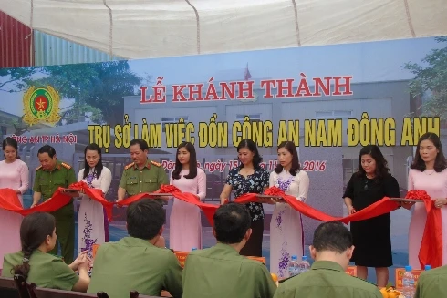 Khánh thành 2 trụ sở đơn vị thuộc Công an huyện Đông Anh