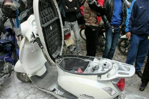 Đề nghị chủ xe máy Attila lên nhận lại tài sản