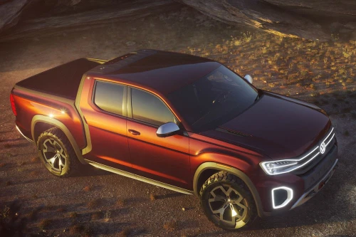 [ẢNH] Xuất hiện xe bán tải Volkswagen ấn tượng, cạnh tranh trực tiếp với Ford Ranger