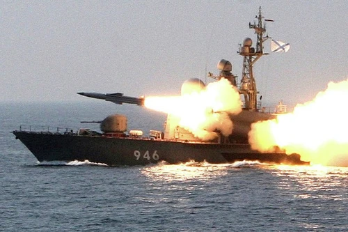 Nga phóng tên lửa Moskit tiêu diệt mục tiêu tại biển Đen