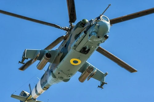 Ukraine ra mắt trực thăng tấn công Mi-24PU1 nâng cấp
