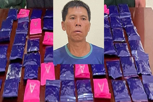 Bắt đối tượng móc nối đưa ma tuý từ nước ngoài vào Việt Nam