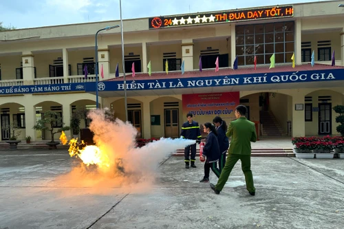 Tăng cường các biện pháp phòng ngừa cháy, nổ tại cơ sở giáo dục