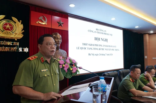 Biến đau thương thành hành động, Công an Hà Nội bảo đảm tuyệt đối an ninh, an toàn Lễ Quốc tang Tổng Bí thư Nguyễn Phú Trọng