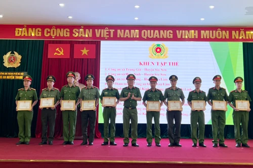 Cụm thi đua số 8 Công an Hà Nội: Chung sức đảm bảo an ninh trật tự địa bàn