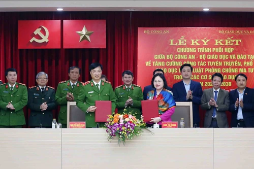 Chung tay phòng, chống ma tuý trong các cơ sở giáo dục