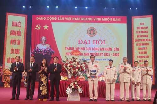 Ra mắt Hội cựu Công an nhân dân huyện Đông Anh