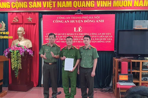 Thành lập tổ tuần tra an ninh trật tự dự án Trung tâm Hội chợ triển lãm Quốc gia và Khu Đô thị mới