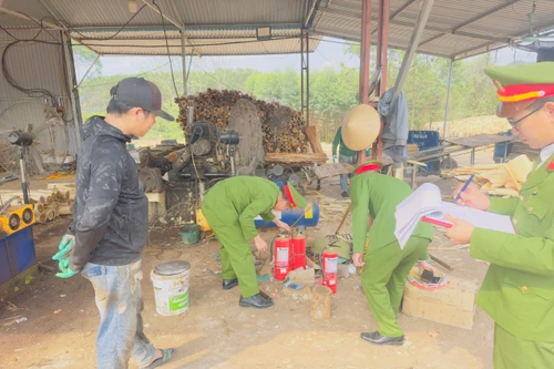 Xử phạt nhiều trường hợp vi phạm phòng cháy và môi trường