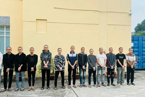 Công an huyện Sóc Sơn xử lý gần 20 đối tượng gây rối trật tự công cộng