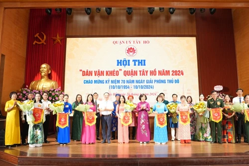 Phường Quảng An đoạt giải xuất sắc hội thi “Dân vận khéo” 