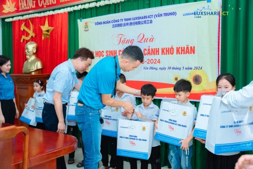 Công ty Luxshare-ICT luôn chăm lo đời sống người lao động, chú trọng xây dựng văn hóa doanh nghiệp