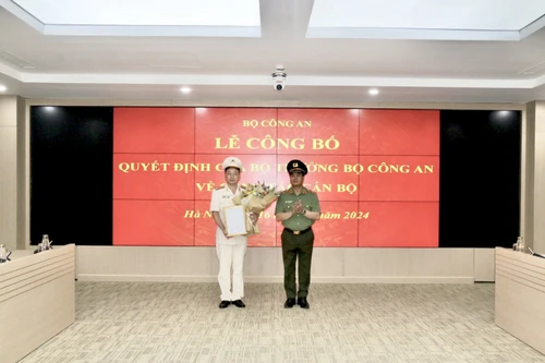 Bổ nhiệm Phó Cục trưởng Cục Pháp chế và cải cách hành chính, tư pháp - Bộ Công an