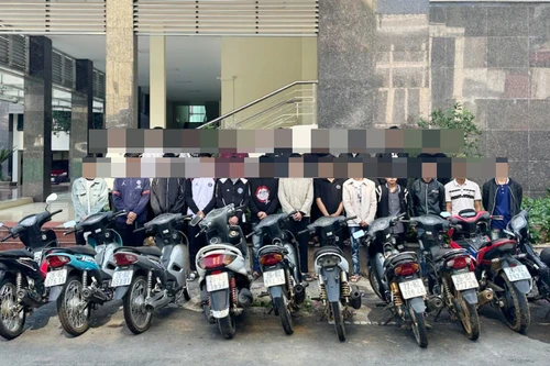 Xử lý nghiêm 25 thanh, thiếu niên tụ tập đánh nhau, giữ người trái pháp luật