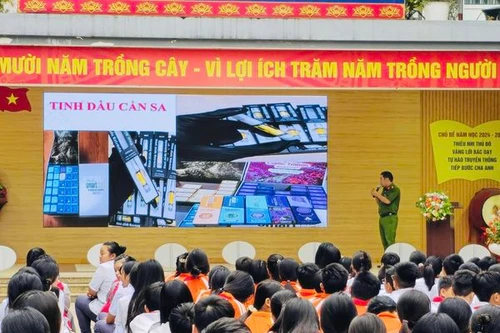 Ngăn chặn ma túy xâm nhập học đường