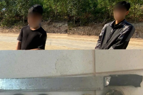 Bắt 2 đối tượng dùng dao uy hiếp, chặn người đi đường cướp tài sản 