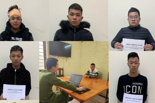 Bắt giam nhóm đối tượng gây rối trật tự công cộng