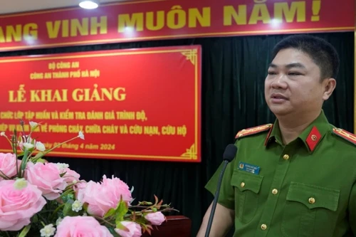 Cán bộ kiểm tra an toàn PCCC tập huấn nâng cao nghiệp vụ